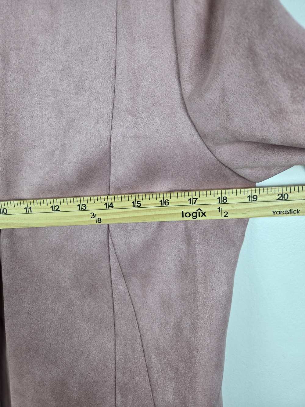 Tahari Womens Dusty Rose Open-Front Blazer Jacket Size 8 - Picture 6 of 6